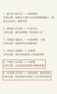 “ 疫情突围，共谋发展 ” 东升国际创新商学研习社举办线上分享会