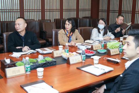罗湖区人大常委副主任谭会茹一行莅临东升国际调研
