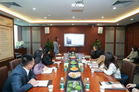 罗湖区人大常委副主任谭会茹一行莅临东升国际调研