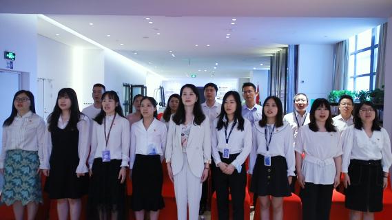 东升国际党支部致敬建党100周年，重温入党誓词
