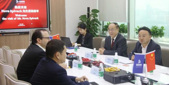 Nova Spivack先生再访东升国际，双方达成战略合作！
