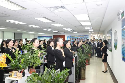 明光市市委书记被东升国际企业文化深深感动 | 深入沟通合作空间广阔