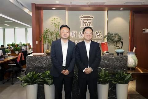明光市市委书记被东升国际企业文化深深感动 | 深入沟通合作空间广阔